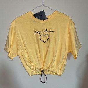 Prettylittlethings comfy crop top